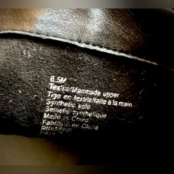 1901 Plaid Heeled Bootie w/ Black Patent Leather: Blue/Pink/Silver, size 6.5 - Picture 10 of 10